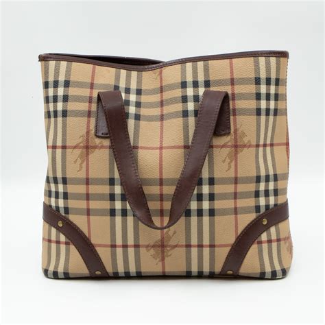 burberry vintage check tote|burberry bags old collection.